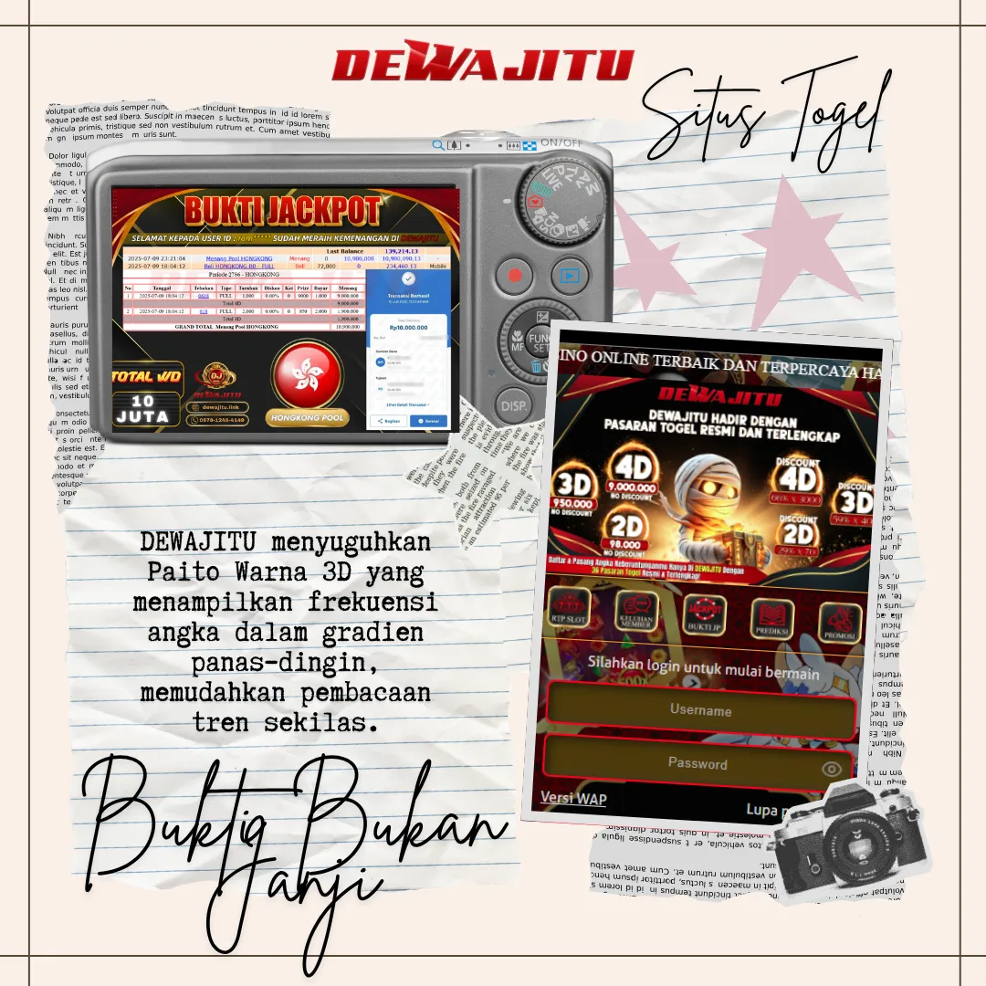 DEWAJITU 📀 Paito Warna Lengkap + Rumus Jackpot, Statistik Akurat 99,9%
